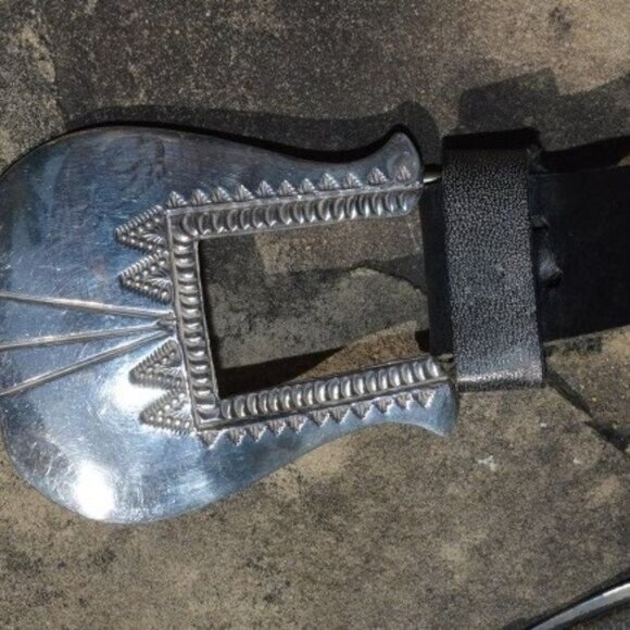 A.M. Sterling Silver Belt - Picture 2 of 4